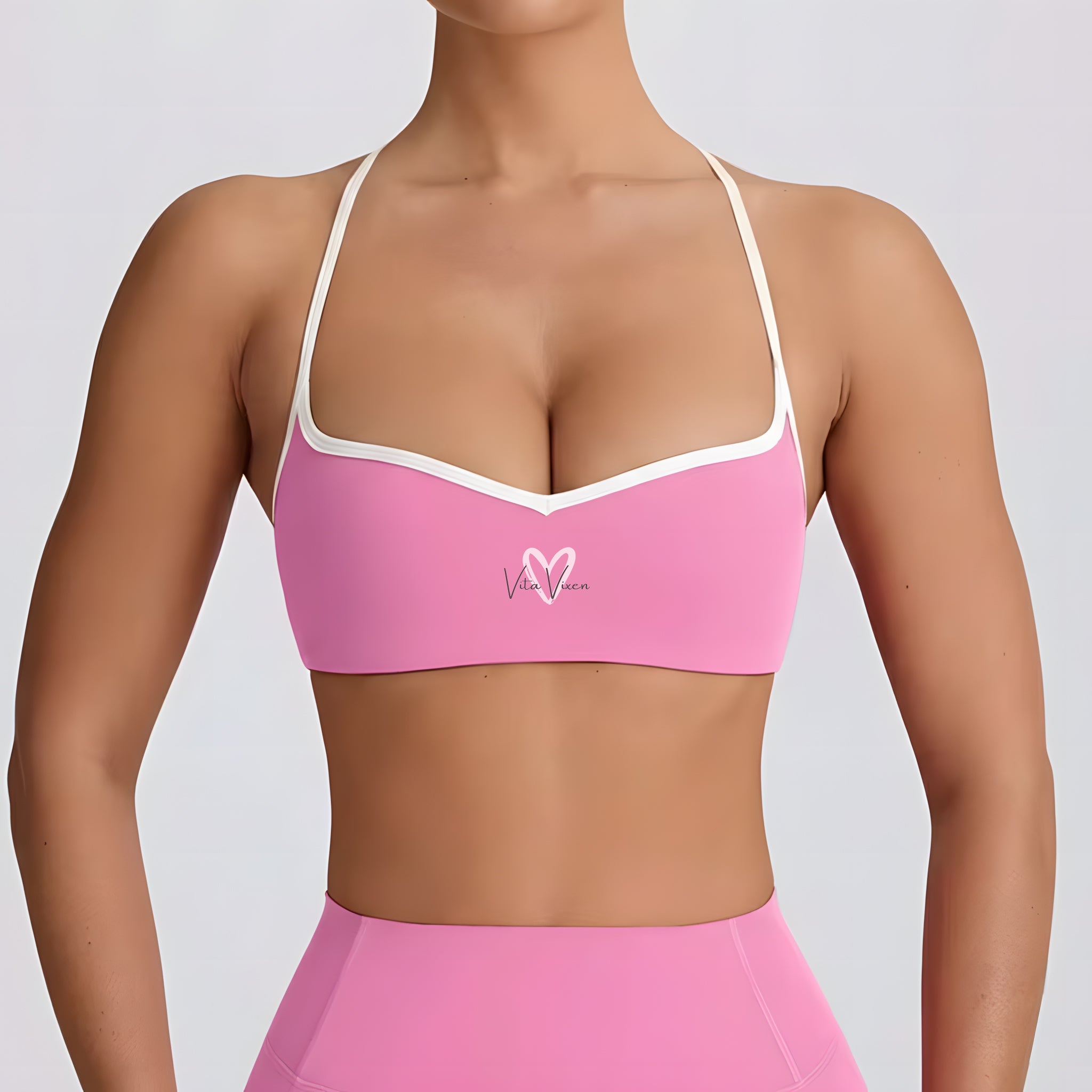 Vixen Sculpt Leggings Set – Barbie Pink